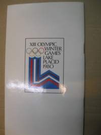 XIII Olympic Games Lake Placid 1980 - The Olympic team of Austria