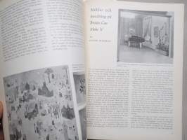 Form - Svenska Slöjdföreningens tidskrift 1947 årgång - möbler, konst, arkitektur, inredning, glass mm. -sisältää mm. artikkelin &quot;Program och Form&quot; Alvar Aalto