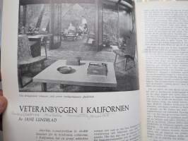 Form - Svenska Slöjdföreningens tidskrift 1947 årgång - möbler, konst, arkitektur, inredning, glass mm. -sisältää mm. artikkelin &quot;Program och Form&quot; Alvar Aalto