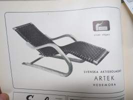 Form - Svenska Slöjdföreningens tidskrift 1947 årgång - möbler, konst, arkitektur, inredning, glass mm. -sisältää mm. artikkelin &quot;Program och Form&quot; Alvar Aalto