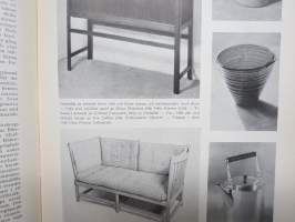 Form - Svenska Slöjdföreningens tidskrift 1947 årgång - möbler, konst, arkitektur, inredning, glass mm. -sisältää mm. artikkelin &quot;Program och Form&quot; Alvar Aalto