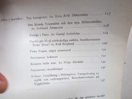Form - Svenska Slöjdföreningens tidskrift 1947 årgång - möbler, konst, arkitektur, inredning, glass mm. -sisältää mm. artikkelin &quot;Program och Form&quot; Alvar Aalto