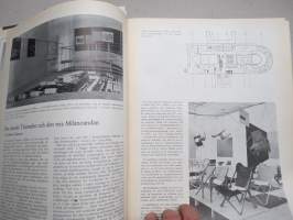 Form - Svenska Slöjdföreningens tidskrift 1947 årgång - möbler, konst, arkitektur, inredning, glass mm. -sisältää mm. artikkelin &quot;Program och Form&quot; Alvar Aalto