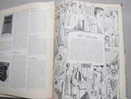 Form - Svenska Slöjdföreningens tidskrift 1947 årgång - möbler, konst, arkitektur, inredning, glass mm. -sisältää mm. artikkelin &quot;Program och Form&quot; Alvar Aalto