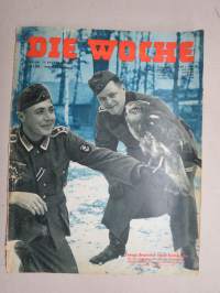 Die Woche Heft 53 1941 Dezember -saksalainen viikkolehti, sisältää Helsingin kirjeenvaihtjan Friedrich Egen artikkelin; &quot;Deutschland heisst auf finnisch &quot;Saksa&quot;, ym.