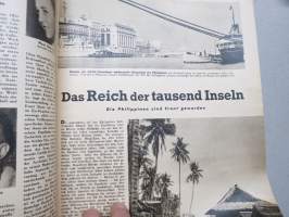 Die Woche Heft 53 1941 Dezember -saksalainen viikkolehti, sisältää Helsingin kirjeenvaihtjan Friedrich Egen artikkelin; &quot;Deutschland heisst auf finnisch &quot;Saksa&quot;, ym.