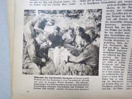 Die Woche Heft 53 1941 Dezember -saksalainen viikkolehti, sisältää Helsingin kirjeenvaihtjan Friedrich Egen artikkelin; &quot;Deutschland heisst auf finnisch &quot;Saksa&quot;, ym.