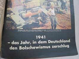 Die Woche Heft 53 1941 Dezember -saksalainen viikkolehti, sisältää Helsingin kirjeenvaihtjan Friedrich Egen artikkelin; &quot;Deutschland heisst auf finnisch &quot;Saksa&quot;, ym.