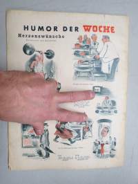 Die Woche Heft 53 1941 Dezember -saksalainen viikkolehti, sisältää Helsingin kirjeenvaihtjan Friedrich Egen artikkelin; &quot;Deutschland heisst auf finnisch &quot;Saksa&quot;, ym.