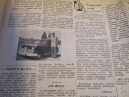Maaseudun Koneviesti 1954 / 1. 20.1.54 sis. mm.ym.Traktoriesittelymme,David Brown 25.Moottoripyöristä.Leikkuupuimuri,International Harvesterin Mc Cormick B