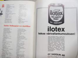 Väri ja tapetti 1969 nr 1 -Suomen Värikauppiaat ry asiakaslehti