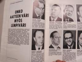 Väri ja tapetti 1968 nr 5 -Suomen Värikauppiaat ry asiakaslehti