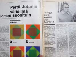 Värisilmä 1973 nr 6 -Suomen Värikauppiaat ry asiakaslehti