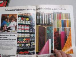 Värisilmä 1973 nr 6 -Suomen Värikauppiaat ry asiakaslehti