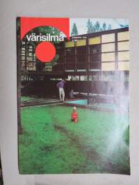 Värisilmä 1979 nr 5 -Suomen Värikauppiaat ry asiakaslehti, Tuusula Asuntomessut - mm. talot Domino &amp; Bungalow