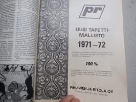 Värisilmä 1971 nr 3 -Suomen Värikauppiaat ry asiakaslehti