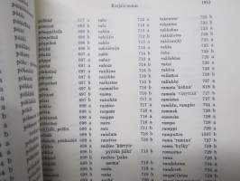 Suomen kielen etymologinen sanakirja 7-osainen, Lexica Societatis fenno-ugricae XII
