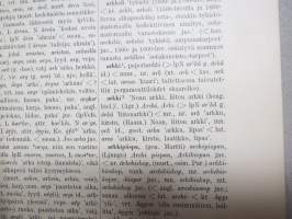 Suomen kielen etymologinen sanakirja 7-osainen, Lexica Societatis fenno-ugricae XII