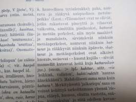 Suomen kielen etymologinen sanakirja 7-osainen, Lexica Societatis fenno-ugricae XII