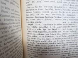 Suomen kielen etymologinen sanakirja 7-osainen, Lexica Societatis fenno-ugricae XII
