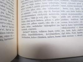 Suomen kielen etymologinen sanakirja 7-osainen, Lexica Societatis fenno-ugricae XII