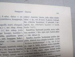 Suomen kielen etymologinen sanakirja 7-osainen, Lexica Societatis fenno-ugricae XII