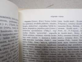 Suomen kielen etymologinen sanakirja 7-osainen, Lexica Societatis fenno-ugricae XII