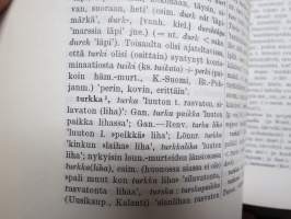 Suomen kielen etymologinen sanakirja 7-osainen, Lexica Societatis fenno-ugricae XII