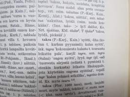 Suomen kielen etymologinen sanakirja 7-osainen, Lexica Societatis fenno-ugricae XII