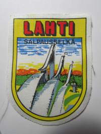 Lahti -Salpausselkä -kangasmerkki, matkailumerkki, leikkaamaton
