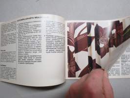 Uutta tekstiilitietoa - PMK Finncotton - ohjekirjanen / fabrics &amp; their care -guide