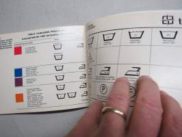 Uutta tekstiilitietoa - PMK Finncotton - ohjekirjanen / fabrics &amp; their care -guide
