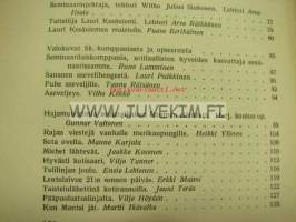 Muistojulkaisu 1939-40 Rauman Seminaarin Toverikunta -Talvisodassa kaatuneitten muistojulkaisu