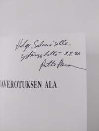 Lahjaverotuksen ala (signeerattu, tekijän omiste)