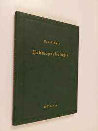 Hahmopsykologia