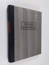 Tavarasanakirja