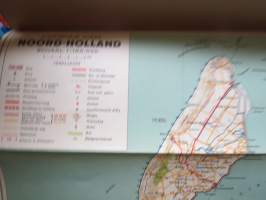 Oord Holland - Kompass Toeristenkaart -Pohjois-Hollanti, turistikartta