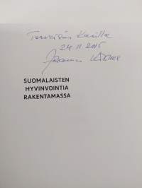 Suomalaisten hyvinvointia rakentamassa : Teollisuuden Keskusliiton historia (signeerattu, tekijän omiste)
