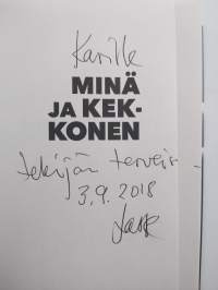 Minä ja Kekkonen (signeerattu, tekijän omiste)