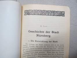 Nürnberg - Beckmann-Führer, mit Fürth nebst Umgebung -matkaopas- / karttakirja