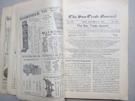 The Sun Trade Journal, Tokyo, 1908 Dec. 1st -japanilainen kaupankäyntiä ja liiketaloutta käsittelevä kuukausijulkaisu