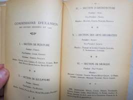 Salon 1924 - Societe Nationale Des Beaux-Arts - Grand Palais Des Beaux-Arts Champs Elysees, Paris Paperback – January 1, 1924 -art exhibition catalogue