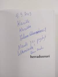 Herraduunari (signeerattu, tekijän omiste)