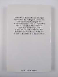 Parlaments-Szenen einer deutschen Revolution : Bundestag und Volkskammer im November 1989
