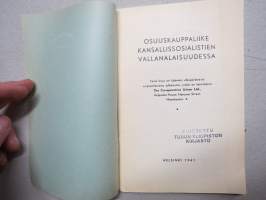 Osuuskauppaliike kansallissosialistien vallanalaisuudessa (käännös englanninkielisestä julkaisusta)