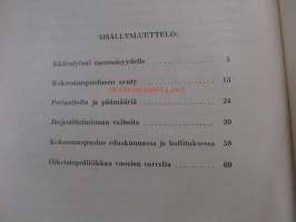 Kolme vuosikymmentä Kansallisen Kokoomuspuolueen vaiheita 1918-1948