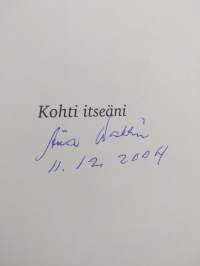 Kohti itseäni (signeerattu)