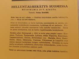 Helluntai-herätys Suomessa - Muistelmia 20 v. ajalta