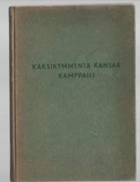 Kaksikymmentä kansaa kamppaili : EM-kisat Oslossa 1946KirjaHenkilö Simeoni, 1902-1986.Aura 1946.