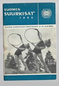 Suomen suurkisat 1956 Suomen Suurkisojen Tiedotuslehti nr 2 A